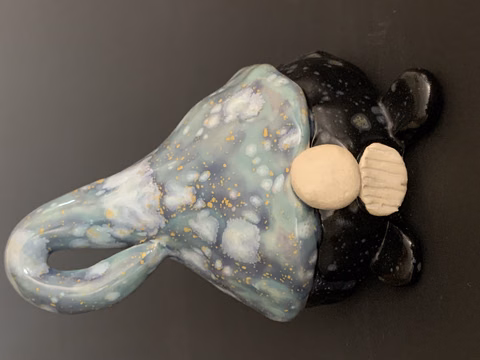 Blue and Black Gnome