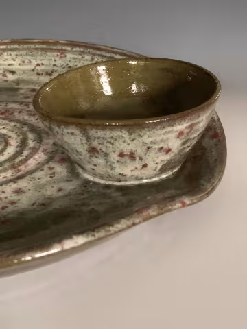 Chip and Dip Plate
